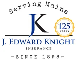 J. Edward Knight Insurance 125 Years Logo